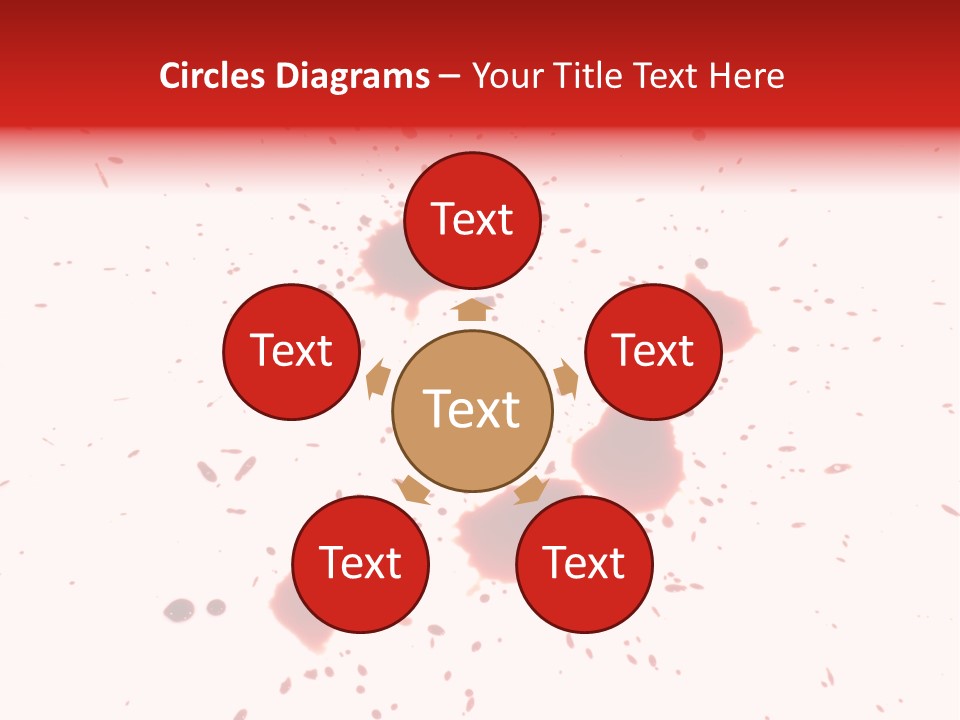 Pattern Horror Brush PowerPoint Template