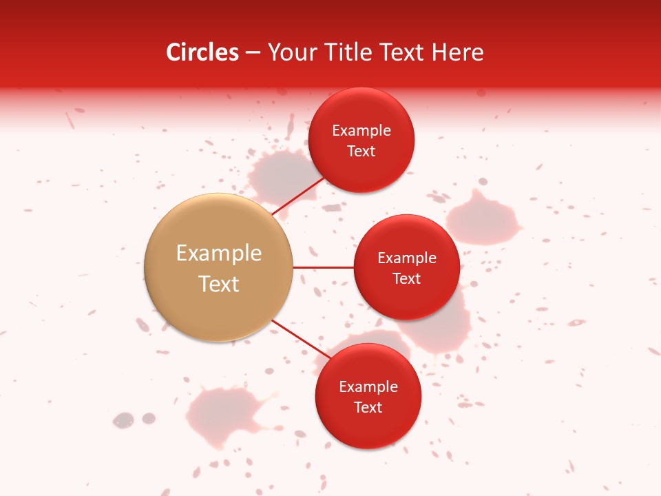 Pattern Horror Brush PowerPoint Template