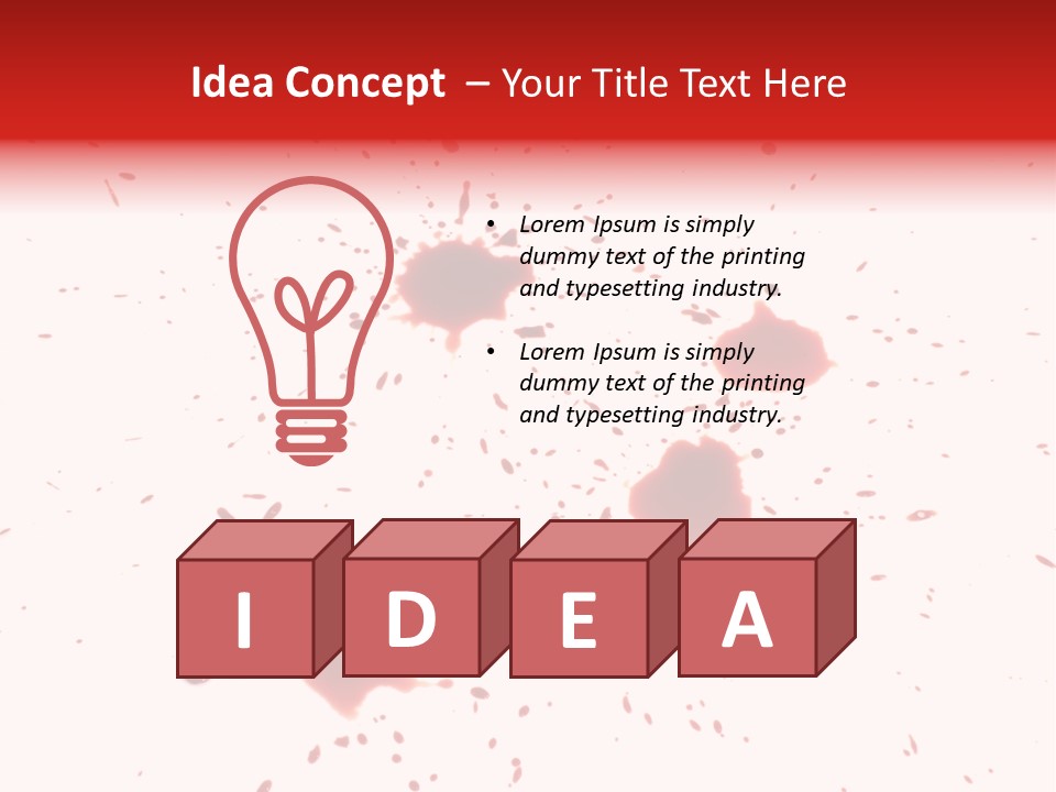 Pattern Horror Brush PowerPoint Template