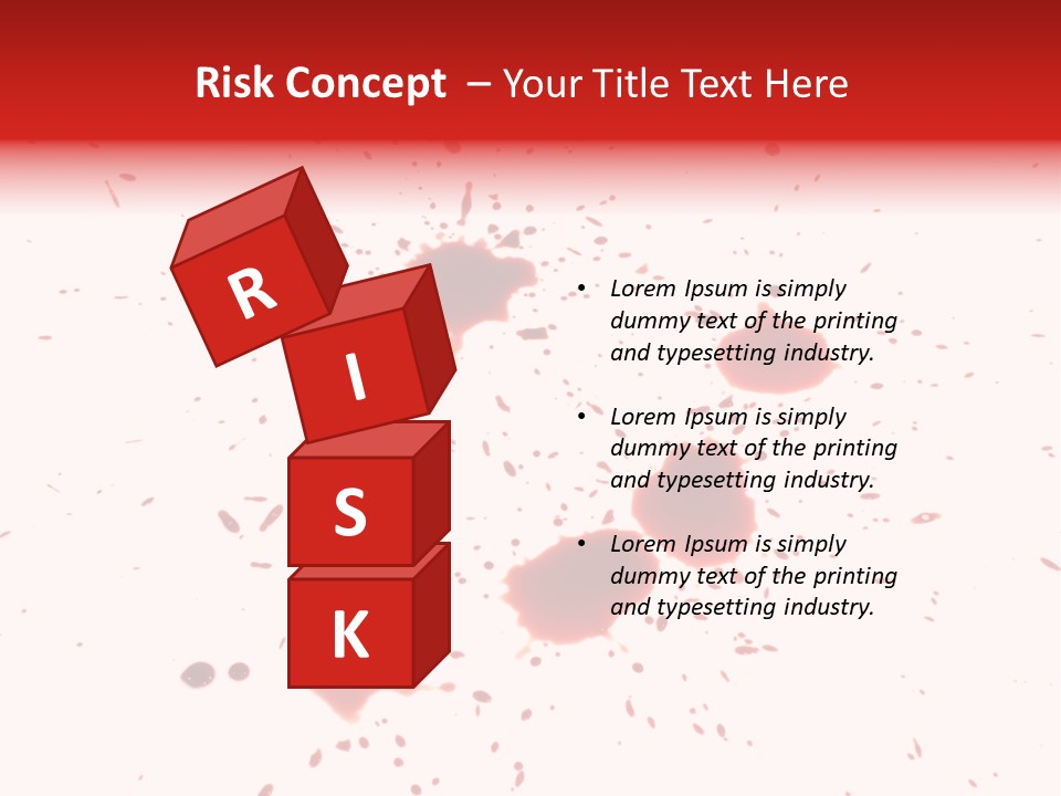 Pattern Horror Brush PowerPoint Template