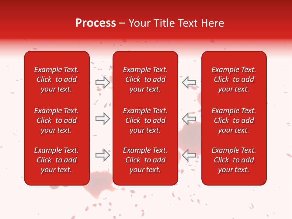 Pattern Horror Brush PowerPoint Template