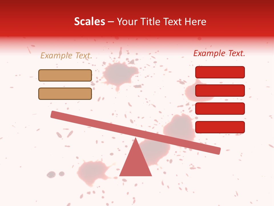 Pattern Horror Brush PowerPoint Template