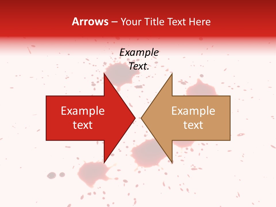Pattern Horror Brush PowerPoint Template