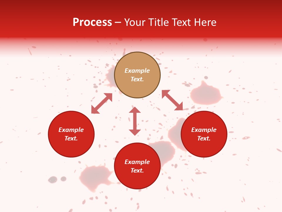 Pattern Horror Brush PowerPoint Template