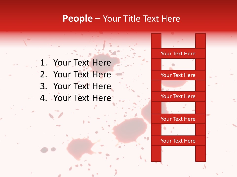 Pattern Horror Brush PowerPoint Template