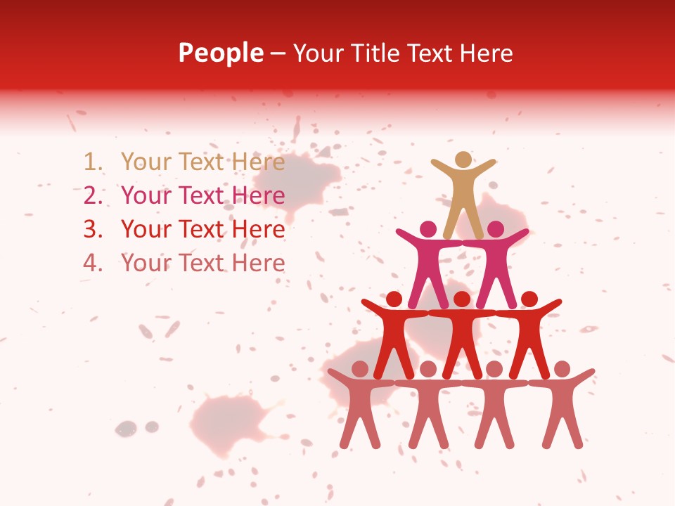 Pattern Horror Brush PowerPoint Template