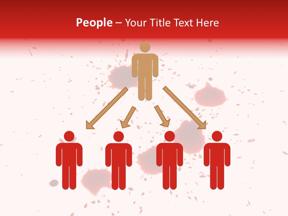 Pattern Horror Brush PowerPoint Template