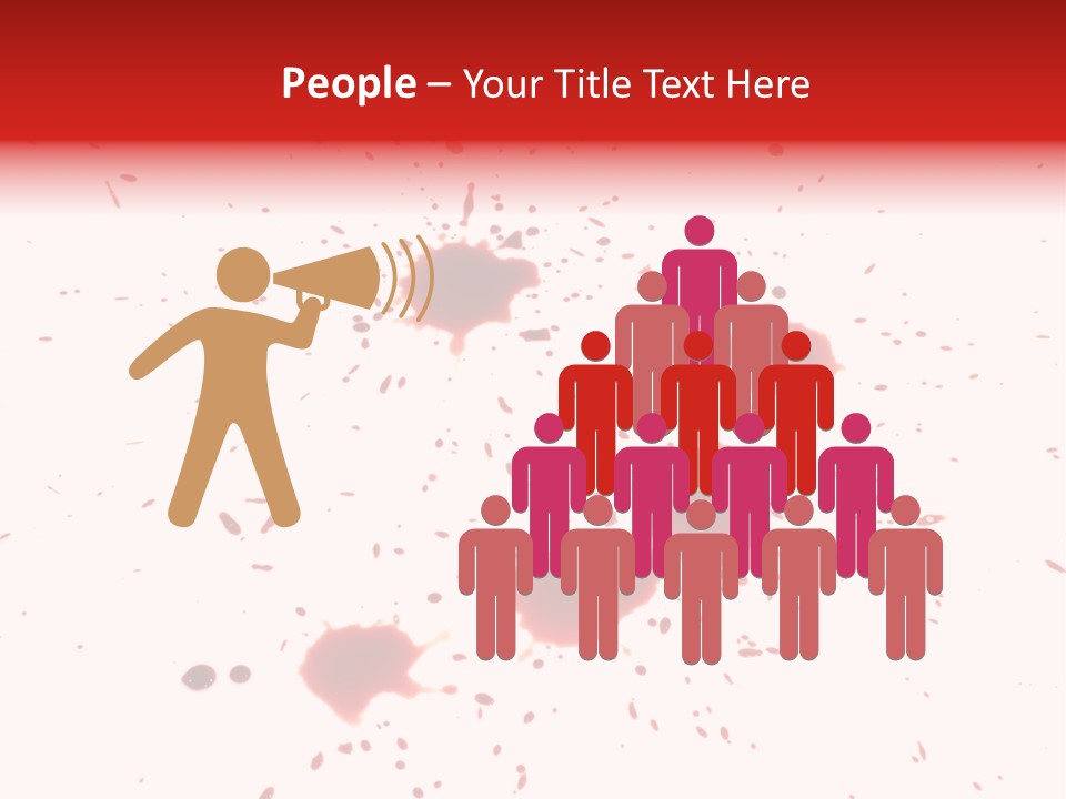 Pattern Horror Brush PowerPoint Template