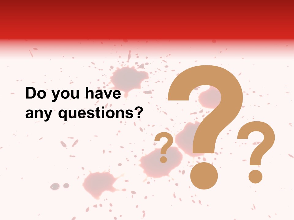 Pattern Horror Brush PowerPoint Template