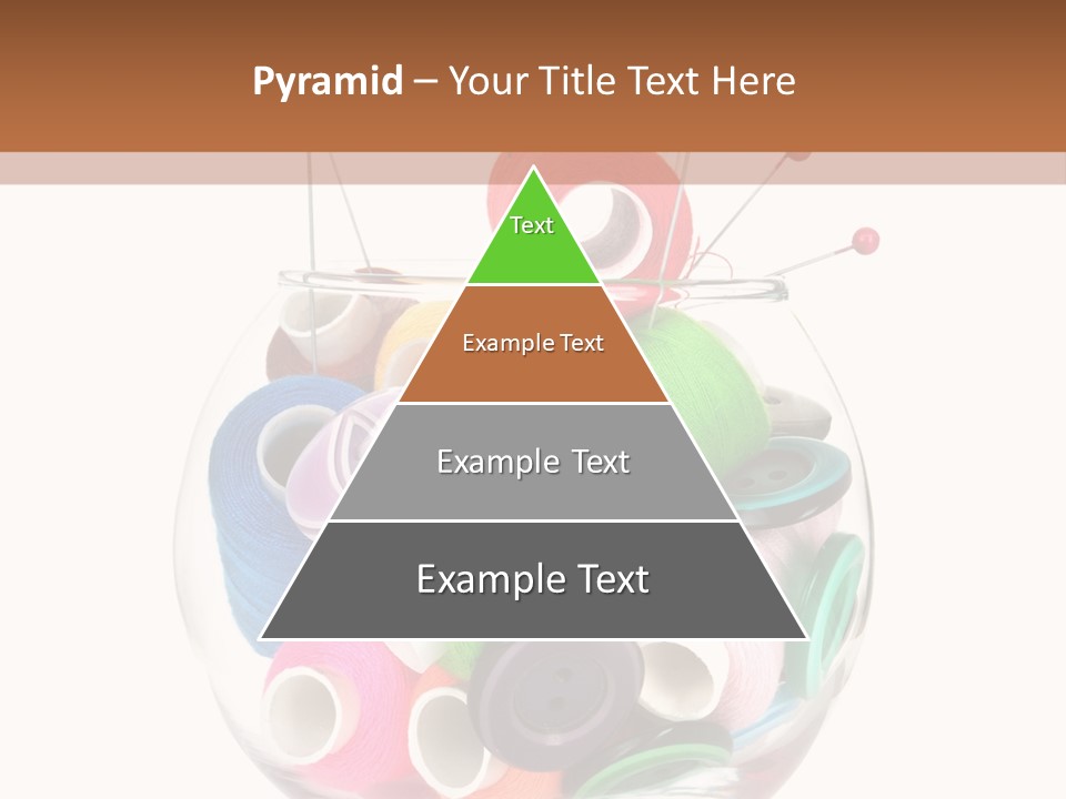 Blue Color Seamstress PowerPoint Template