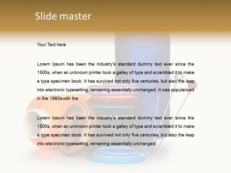 Color Fix Industry PowerPoint Template