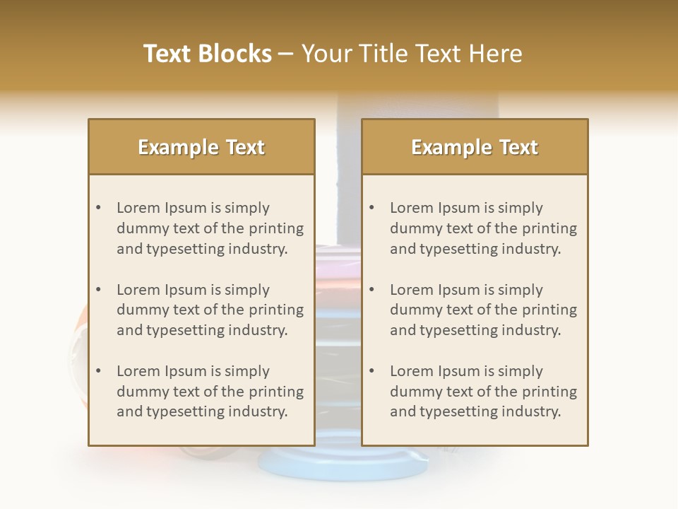 Color Fix Industry PowerPoint Template
