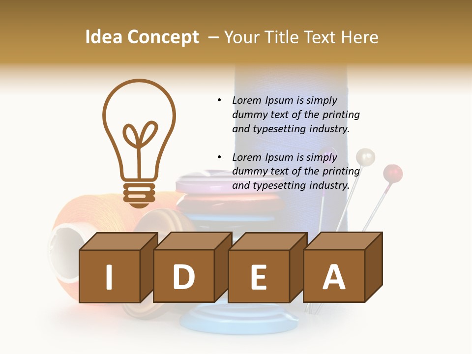 Color Fix Industry PowerPoint Template