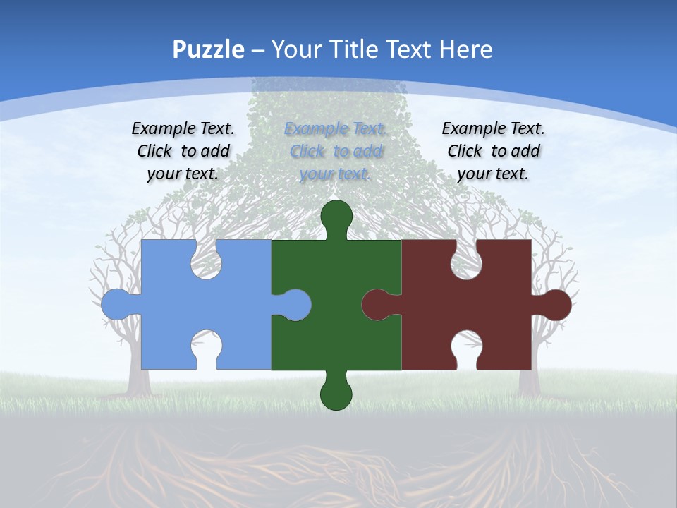 Working Agreement Two People PowerPoint Template