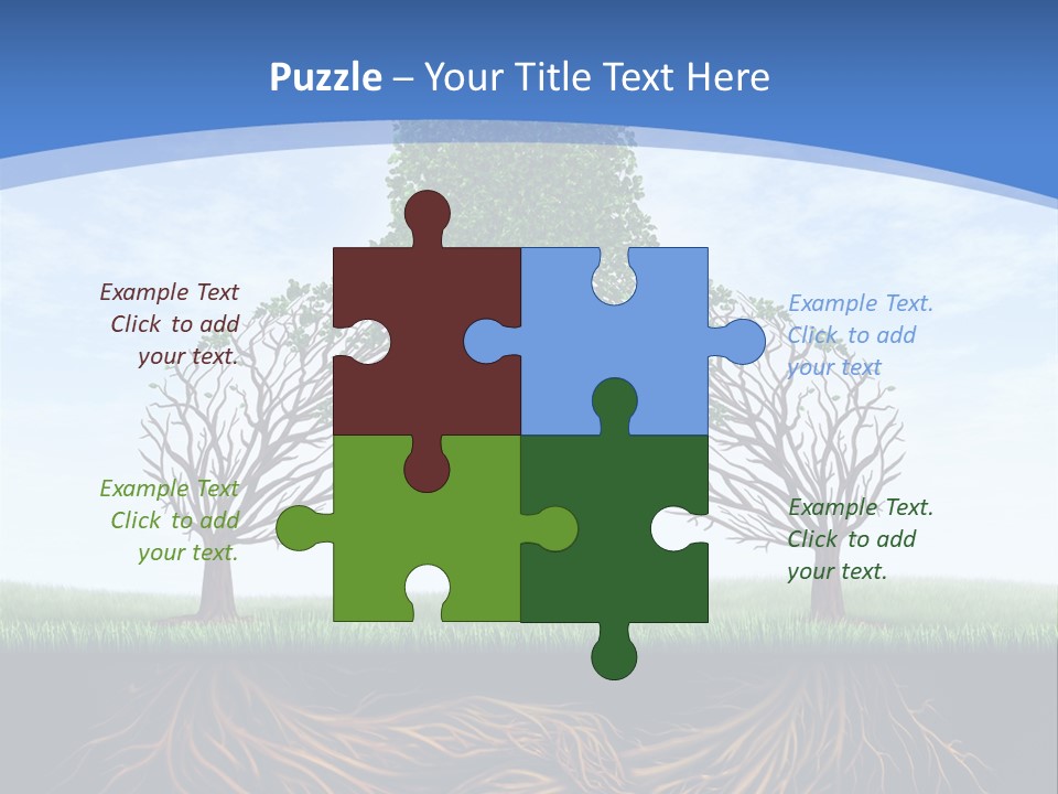 Working Agreement Two People PowerPoint Template