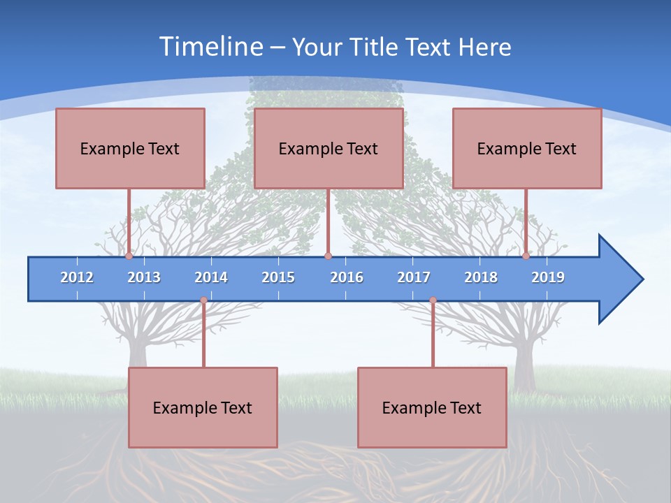 Working Agreement Two People PowerPoint Template