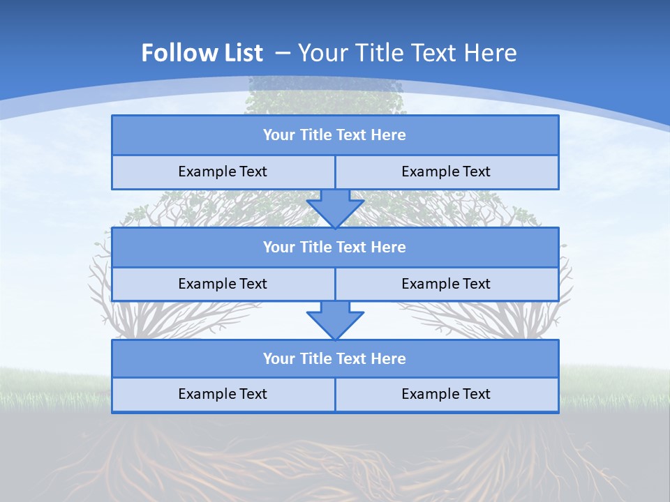 Working Agreement Two People PowerPoint Template