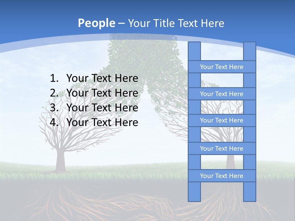 Working Agreement Two People PowerPoint Template