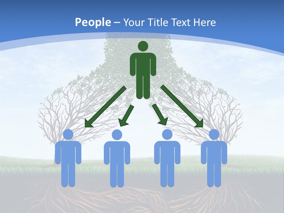 Working Agreement Two People PowerPoint Template