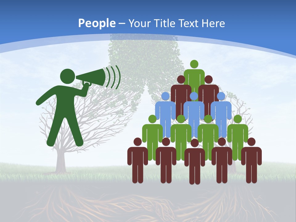 Working Agreement Two People PowerPoint Template