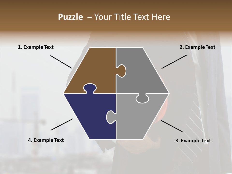 Oil White Development PowerPoint Template