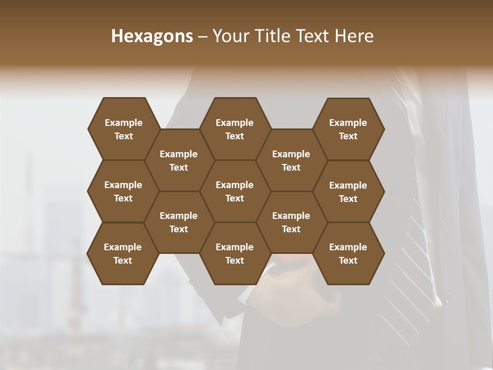 Oil White Development PowerPoint Template