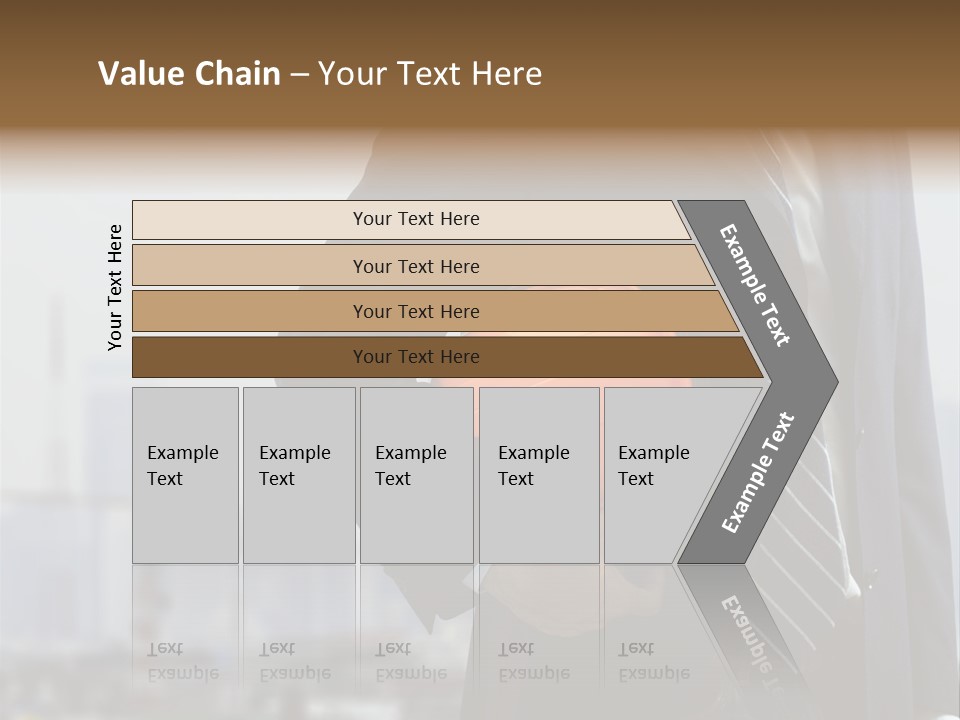 Oil White Development PowerPoint Template