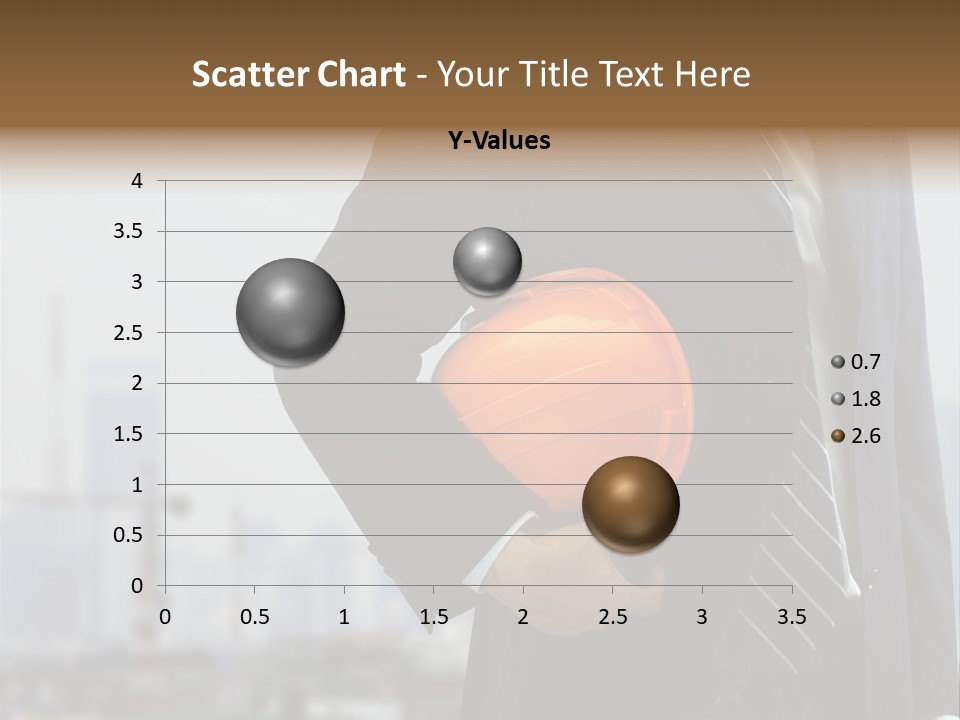 Oil White Development PowerPoint Template
