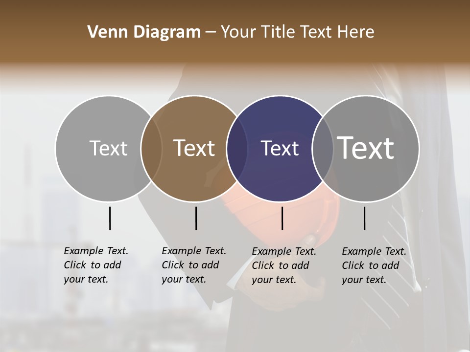 Oil White Development PowerPoint Template