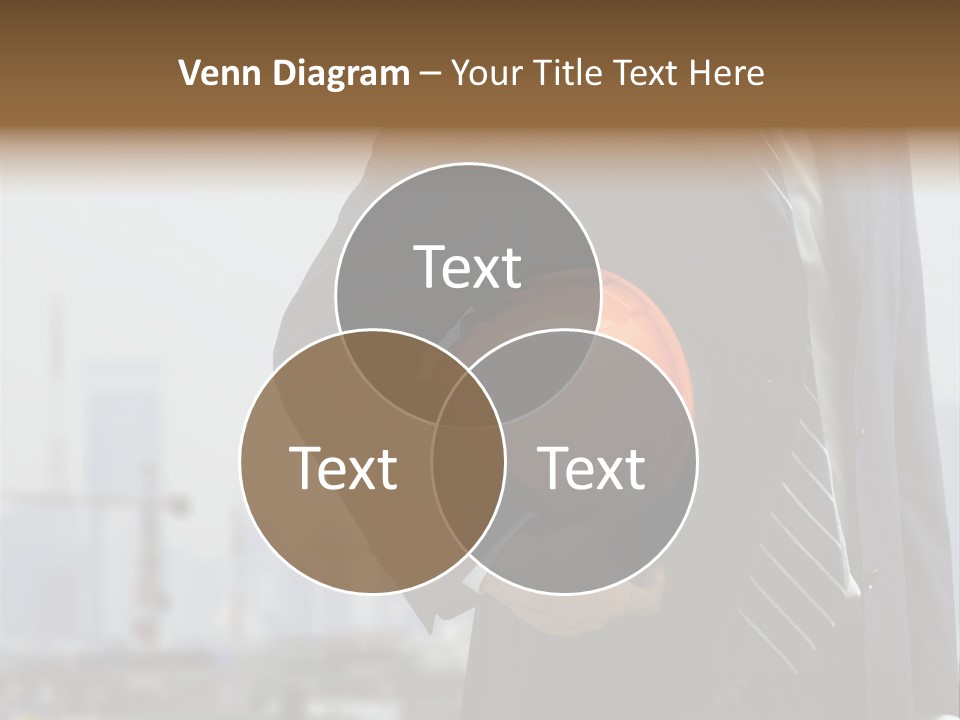 Oil White Development PowerPoint Template