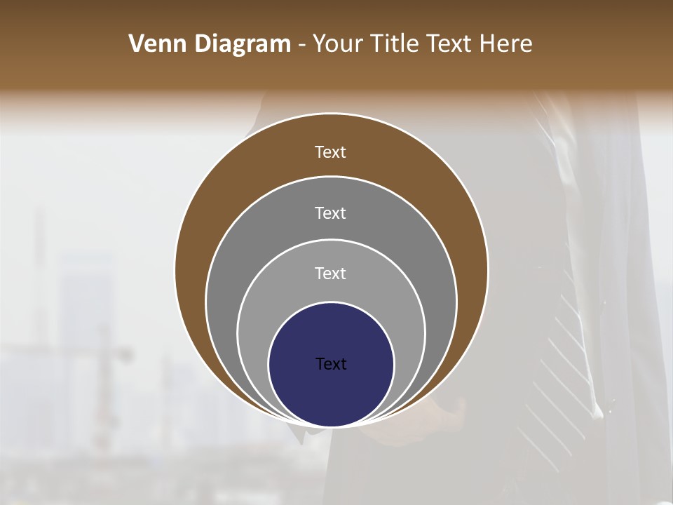 Oil White Development PowerPoint Template