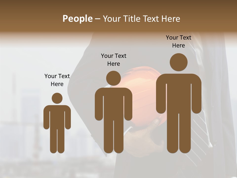 Oil White Development PowerPoint Template