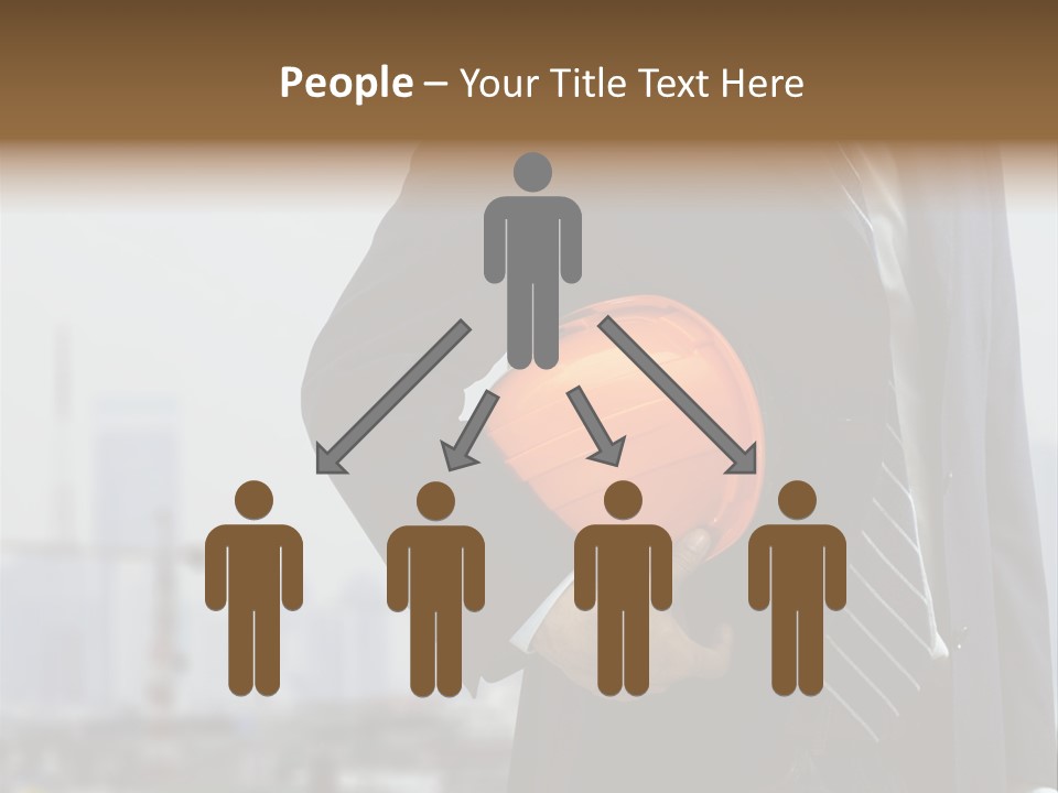 Oil White Development PowerPoint Template