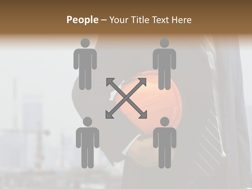 Oil White Development PowerPoint Template