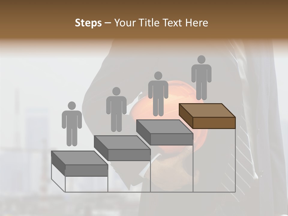 Oil White Development PowerPoint Template