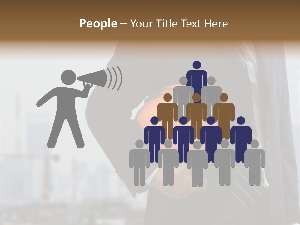 Oil White Development PowerPoint Template