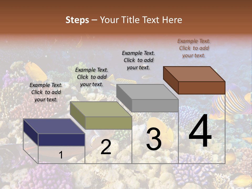 Polynesia Maldives Coral PowerPoint Template