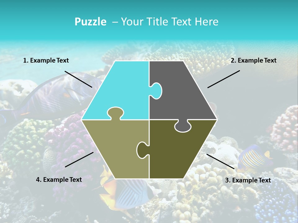 Aquarium Underwater Sea PowerPoint Template