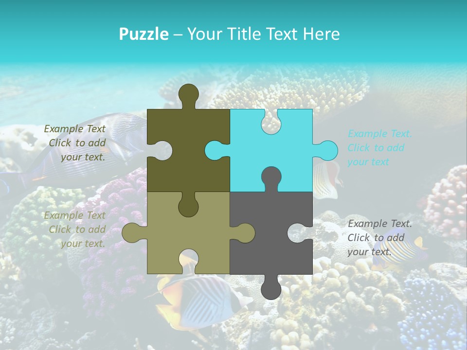 Aquarium Underwater Sea PowerPoint Template