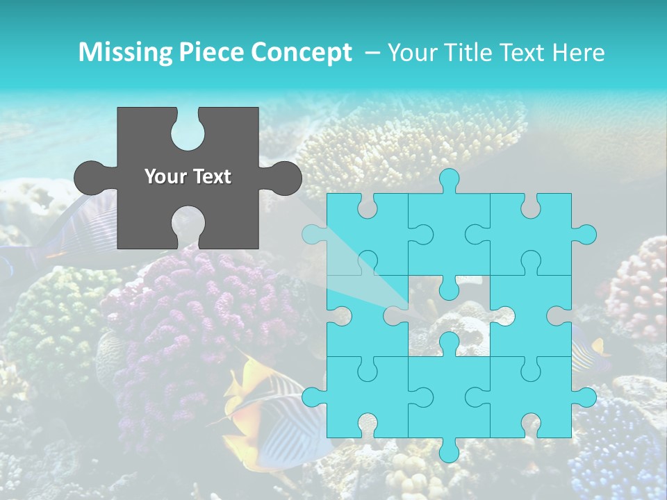 Aquarium Underwater Sea PowerPoint Template