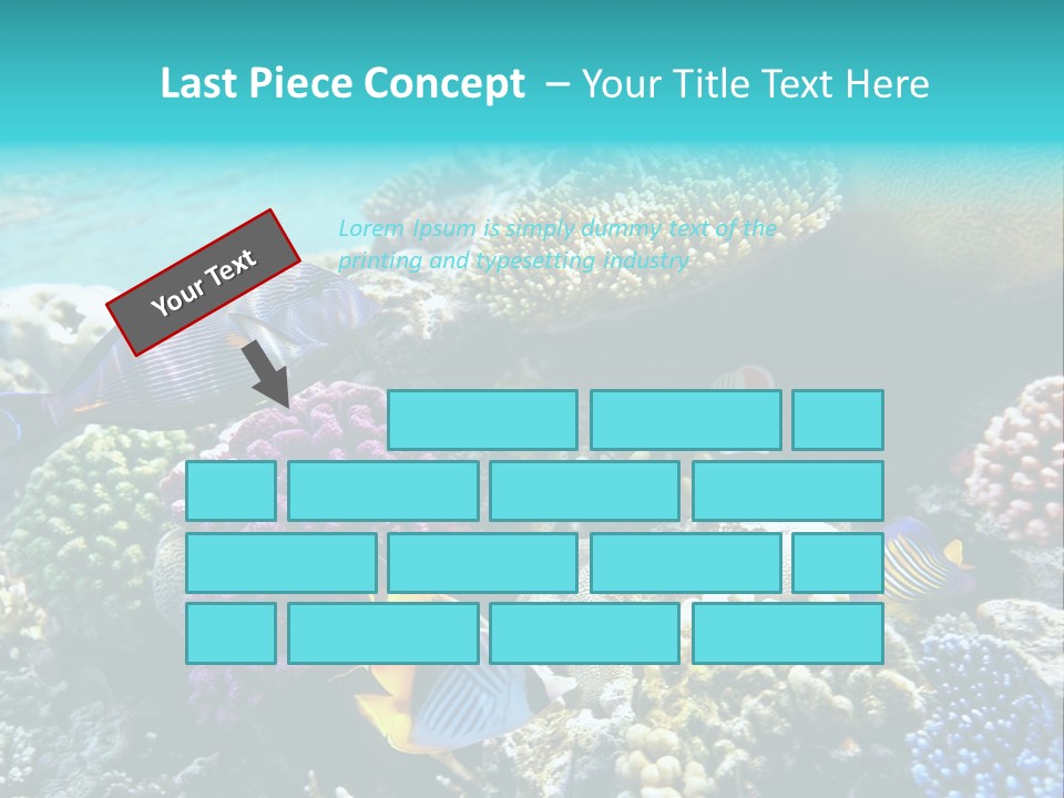 Aquarium Underwater Sea PowerPoint Template