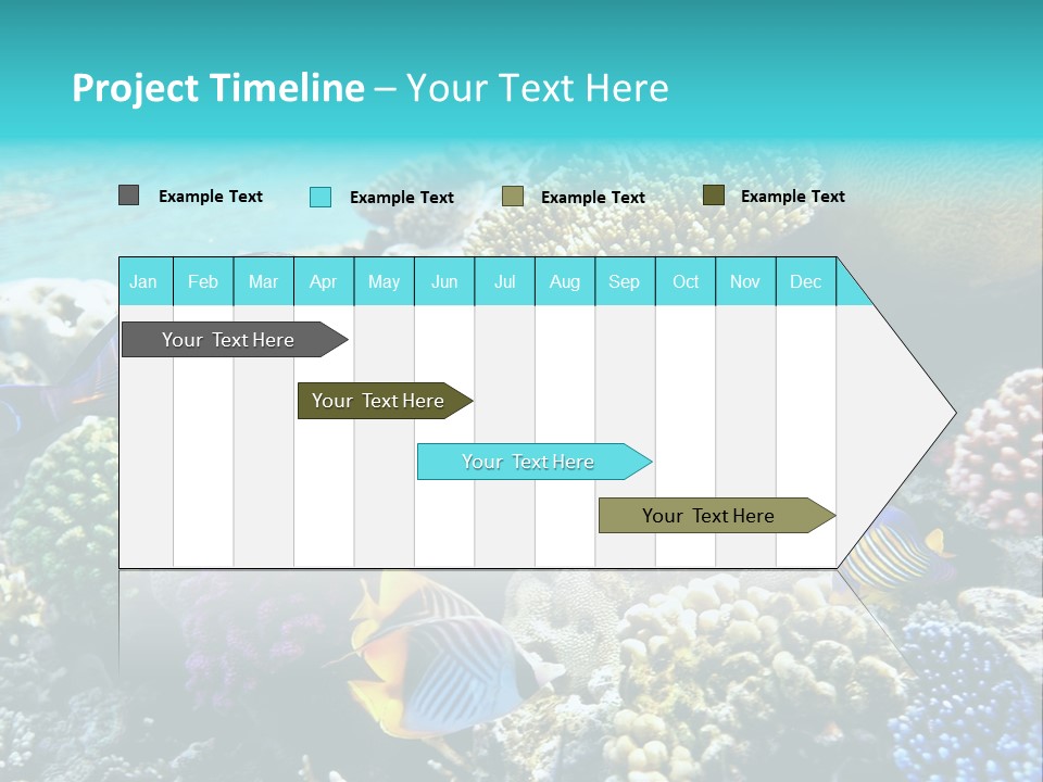 Aquarium Underwater Sea PowerPoint Template
