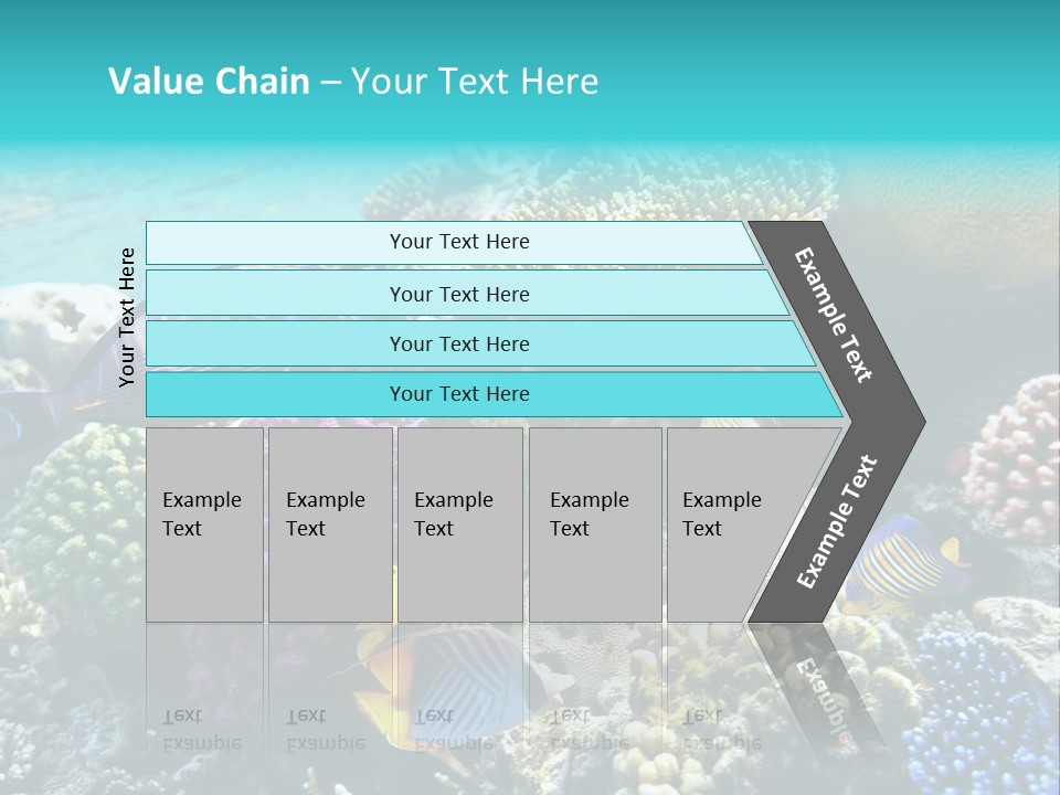 Aquarium Underwater Sea PowerPoint Template