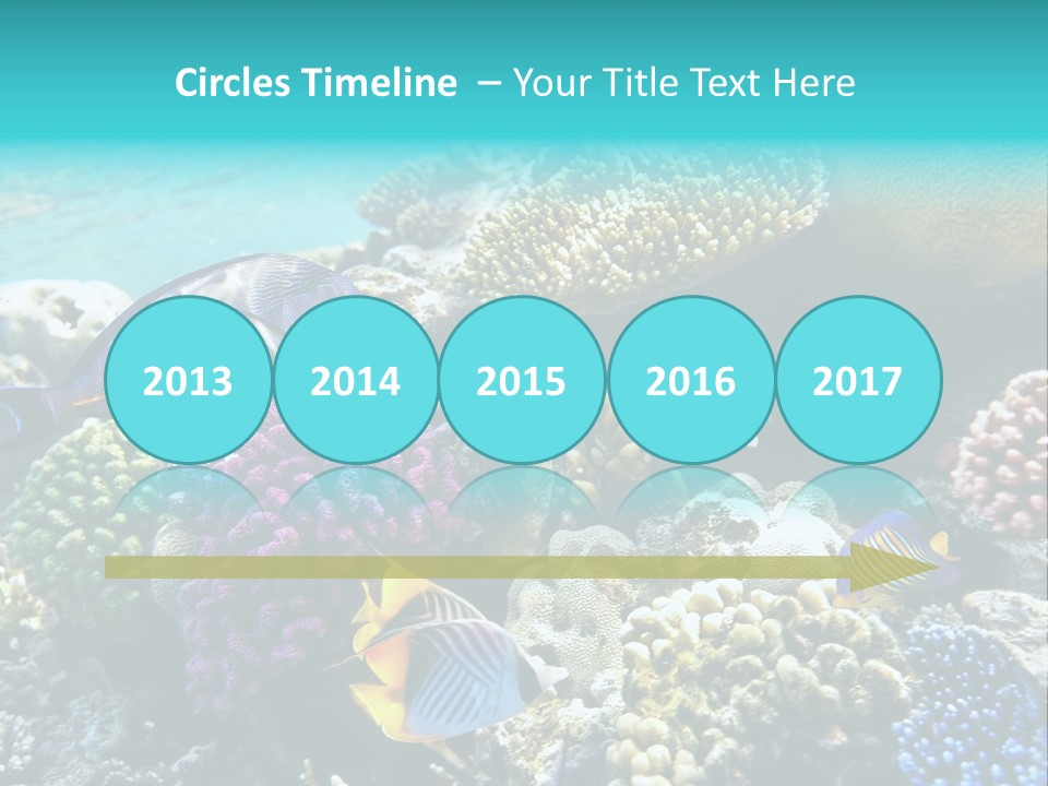 Aquarium Underwater Sea PowerPoint Template