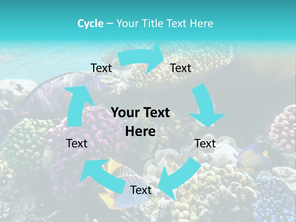 Aquarium Underwater Sea PowerPoint Template