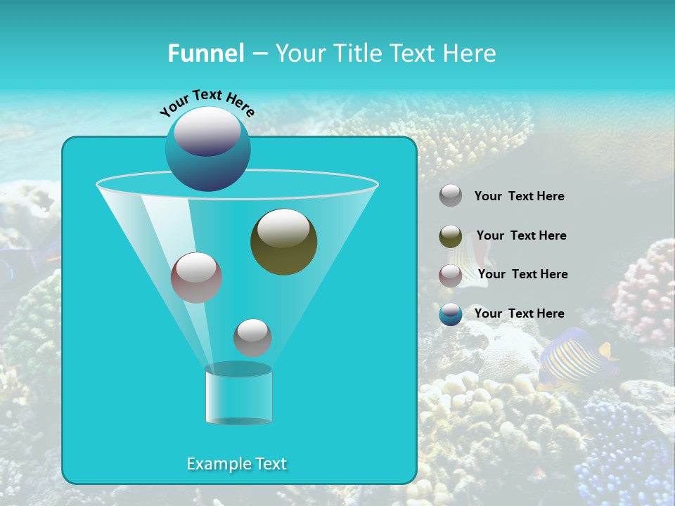 Aquarium Underwater Sea PowerPoint Template