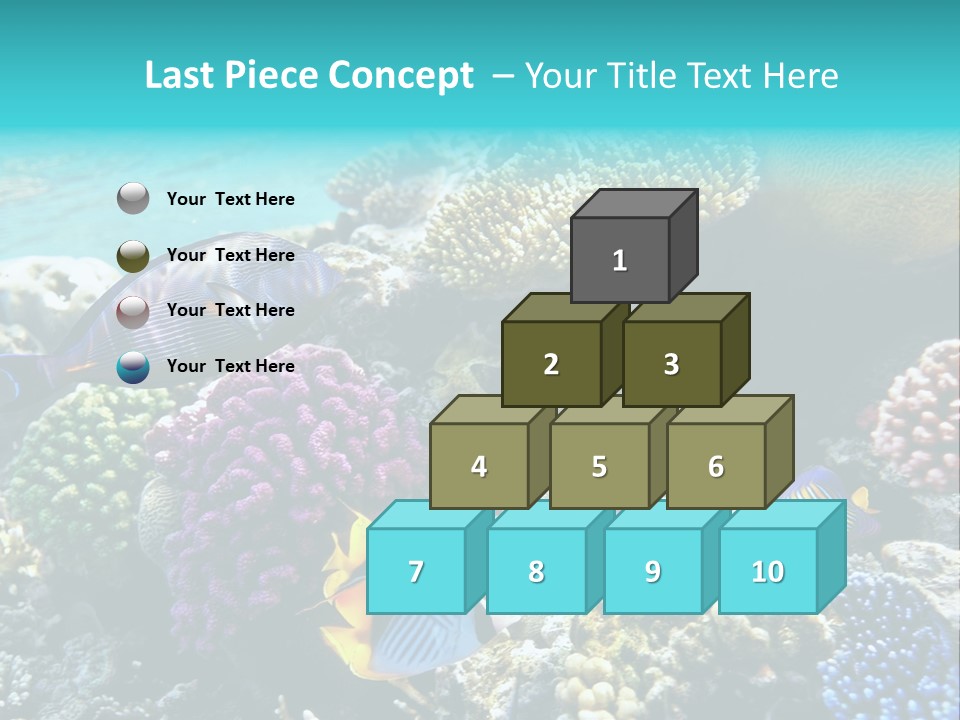 Aquarium Underwater Sea PowerPoint Template