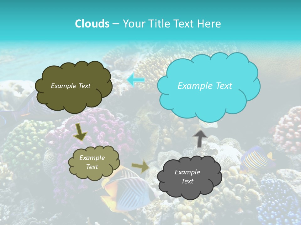 Aquarium Underwater Sea PowerPoint Template