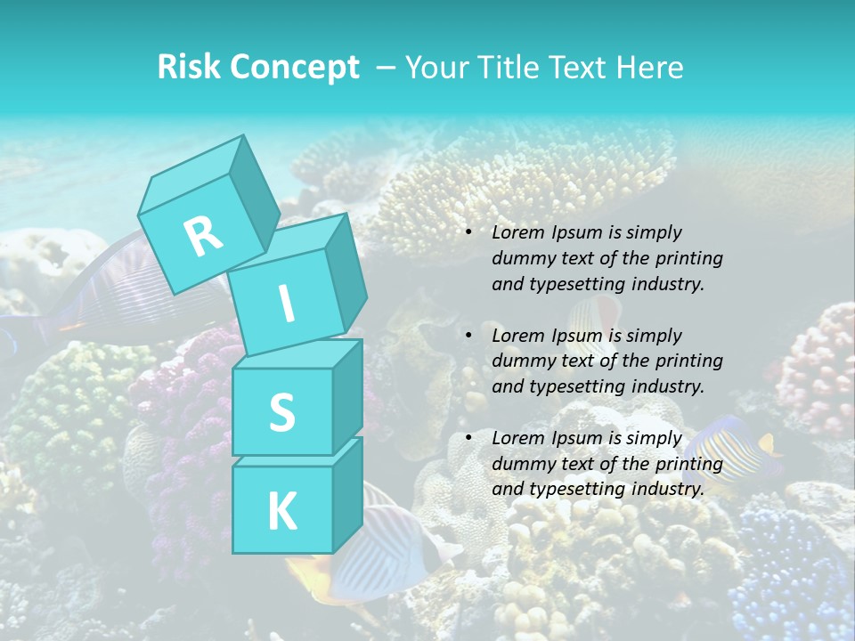 Aquarium Underwater Sea PowerPoint Template