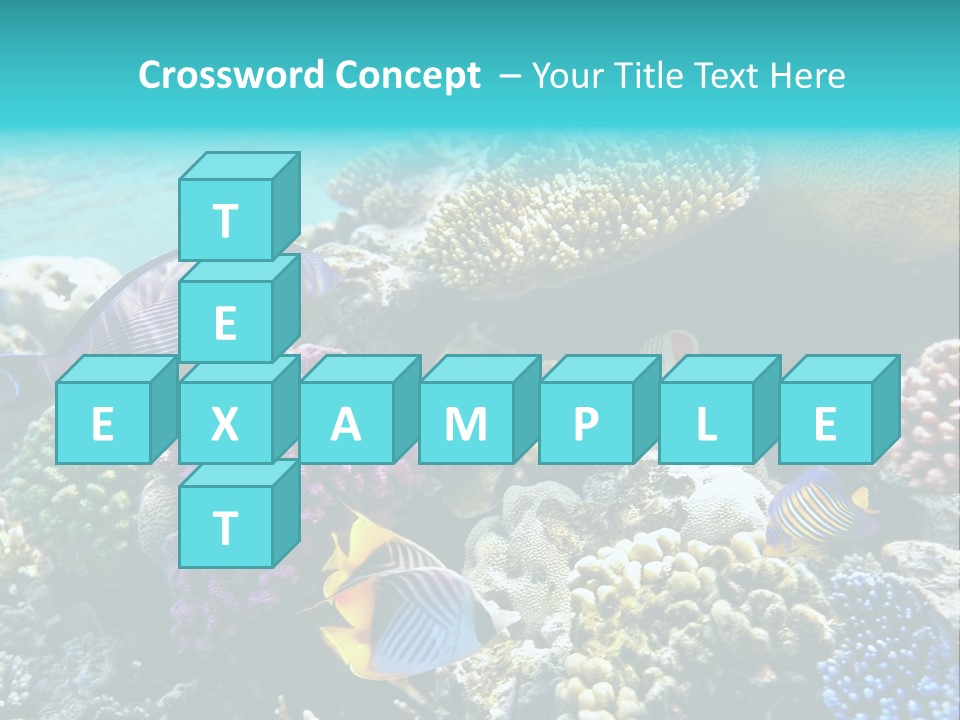 Aquarium Underwater Sea PowerPoint Template